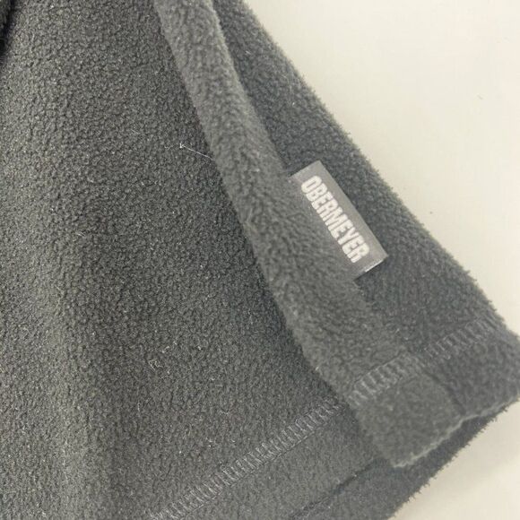 Obermeyer Black fleece pullover womens XL - Picture 2 of 4